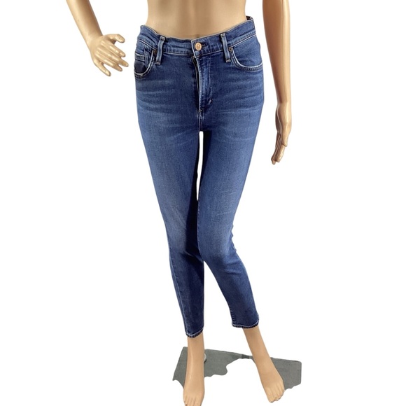 Citizens of Humanity Rocket Ankle Skinny Jeans High Rise Blue 27 - Picture 1 of 8